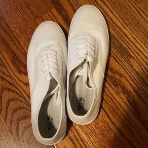 White Canvas Sneakers